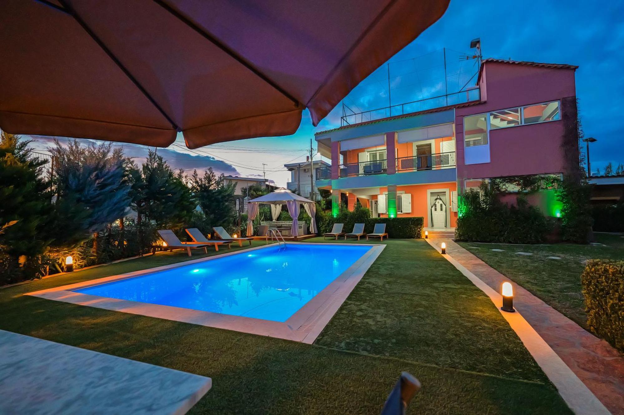 Villa Vrion Sarandë Exteriör bild